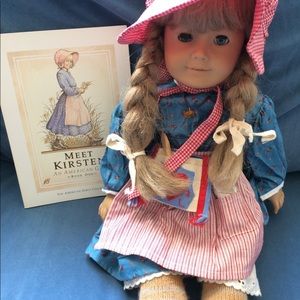 American Girl AG Kirsten Meet Outfit with book